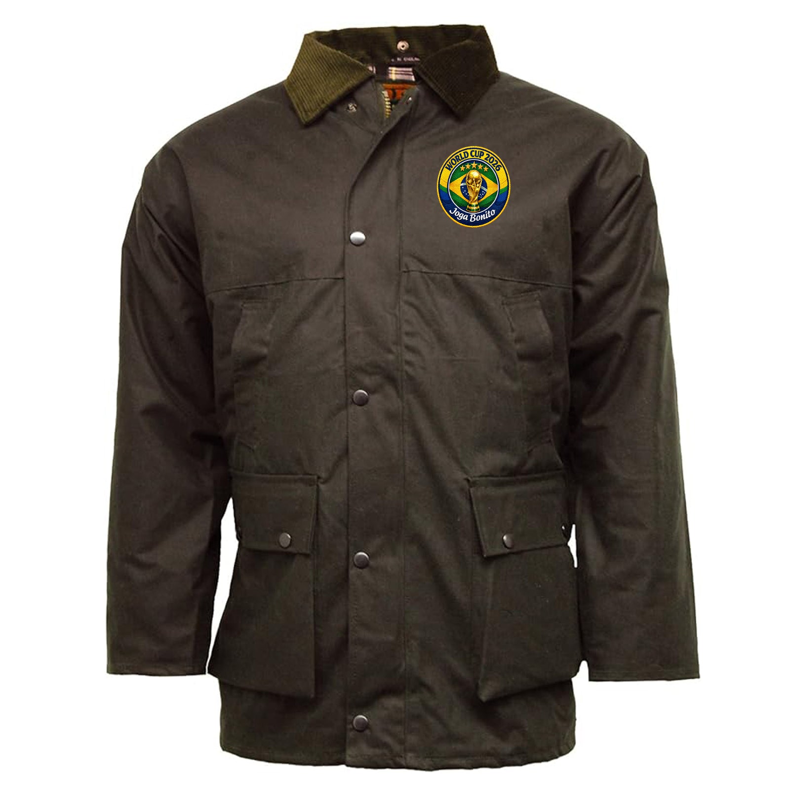 Brazil World Cup 2026 Football Coat 
