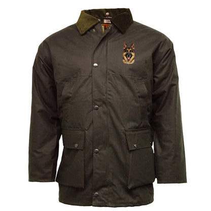German Shepherd Dog Face Coat