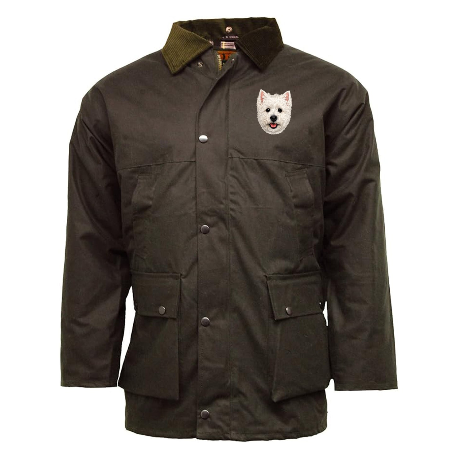 Westie Dog Face Coat