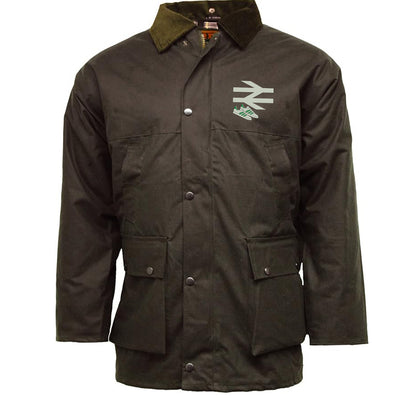 Celtic Away Days Padded Wax Jacket