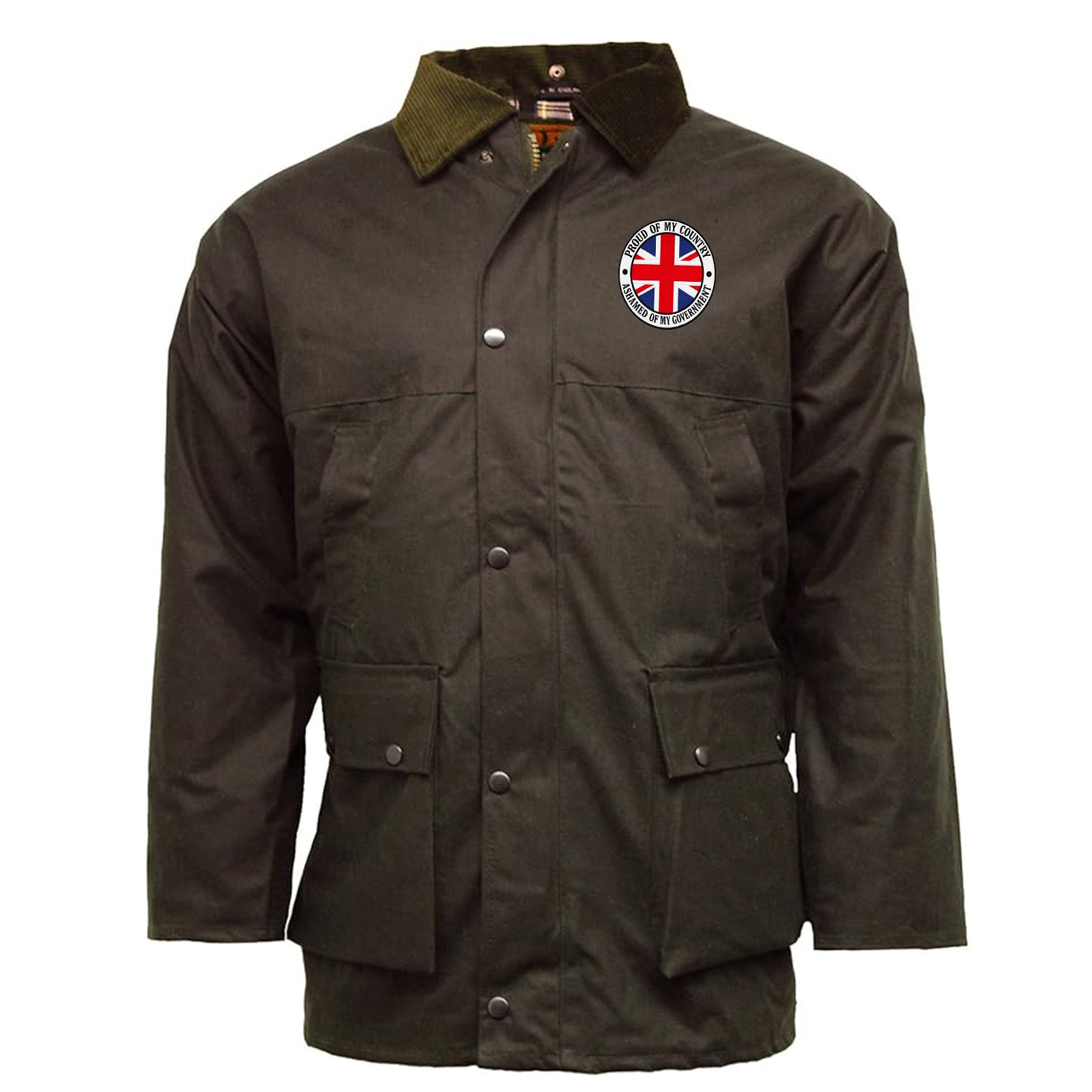 Proud of My Country Ashamed of My Government Coat