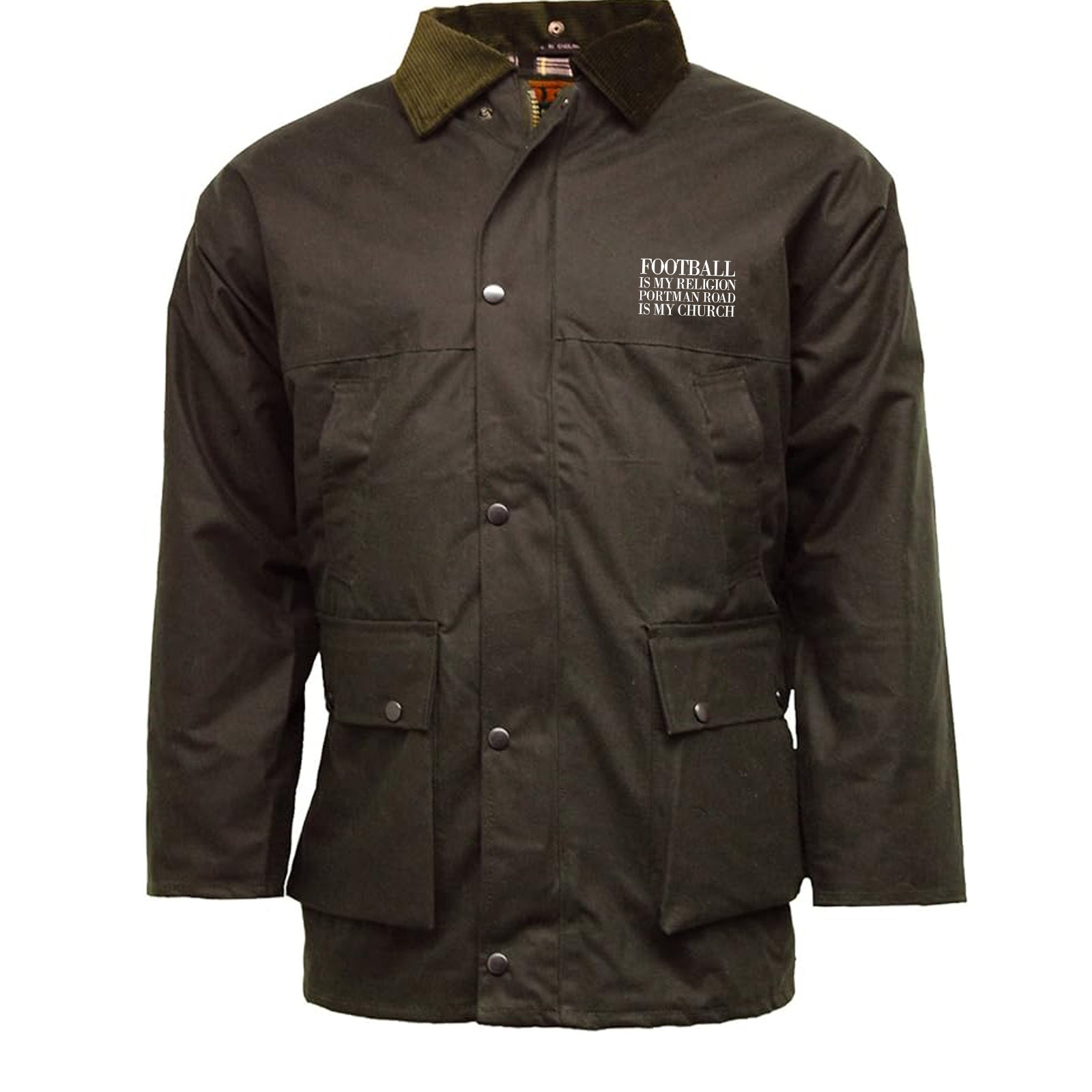 Ipswich Town Portman Road Wax Jacket