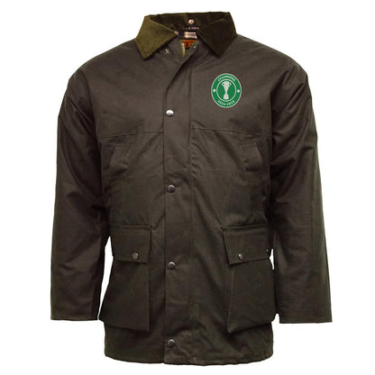 Celtic Champions 2024-2025 Embroidered Padded Wax Jacket