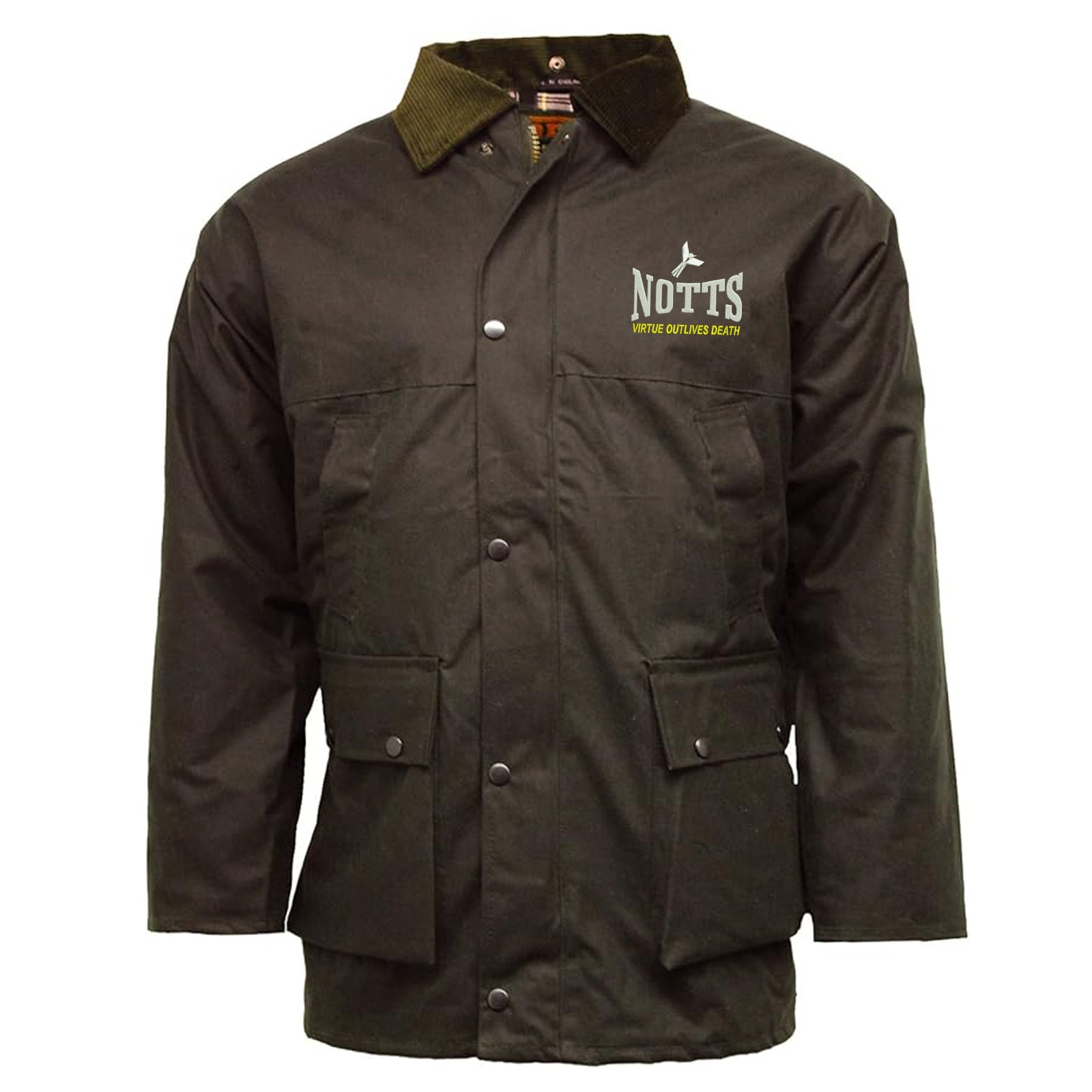 Notts County Football Wax Jacket