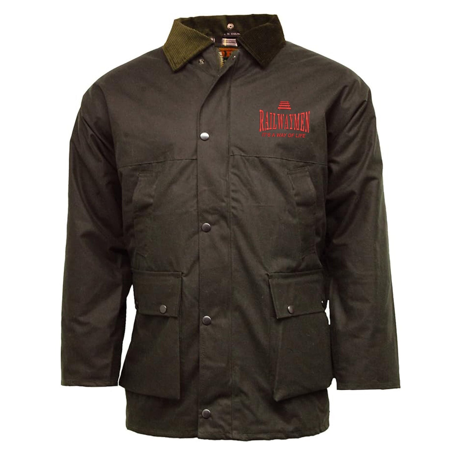 Railwaymen Football Wax Jacket
