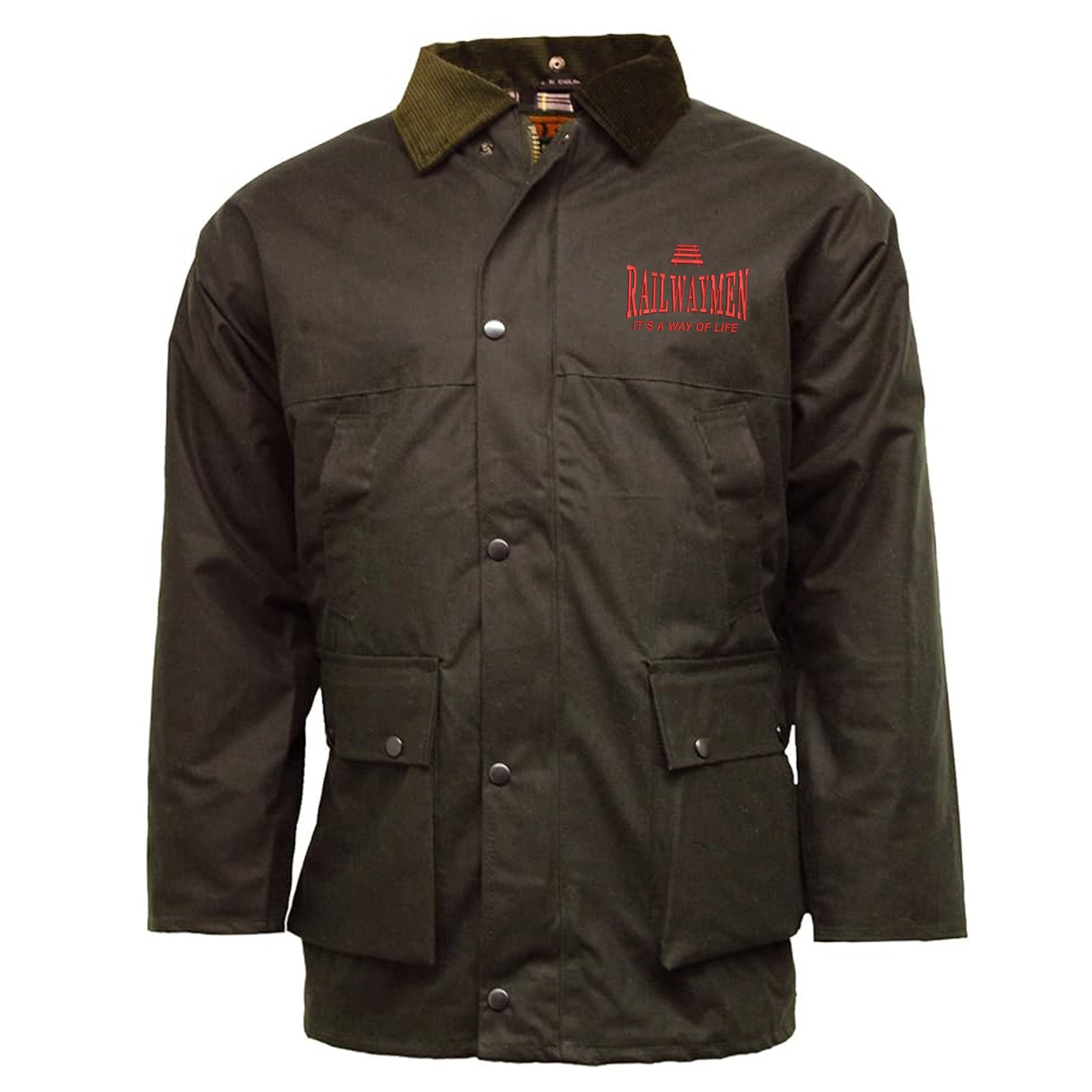 Railwaymen Football Wax Jacket
