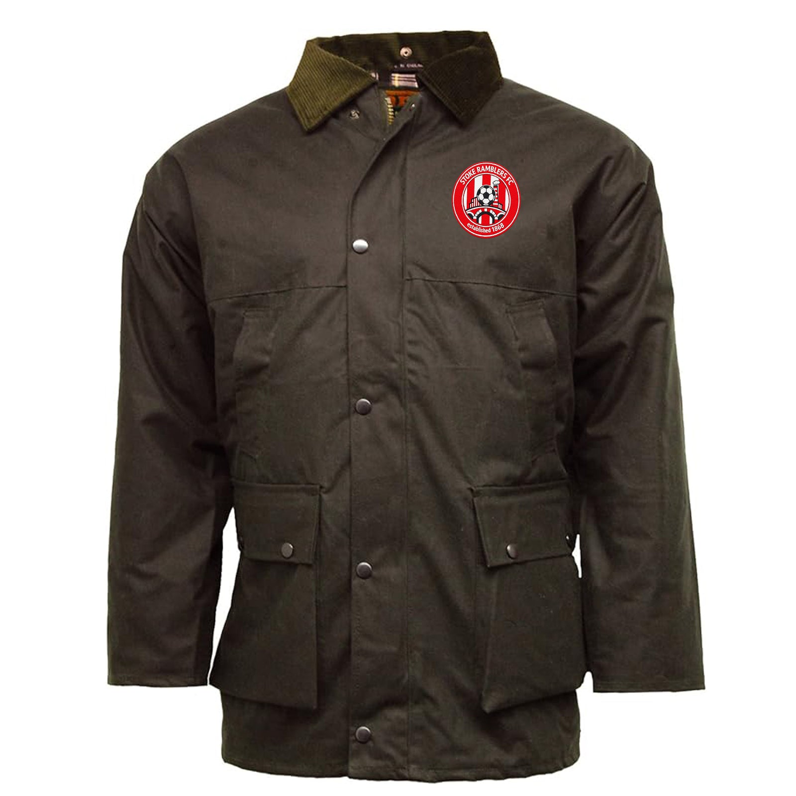Retro Stoke City Football Coat