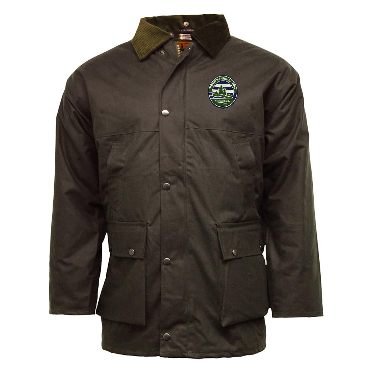 Retro Forest Green Rovers Coat
