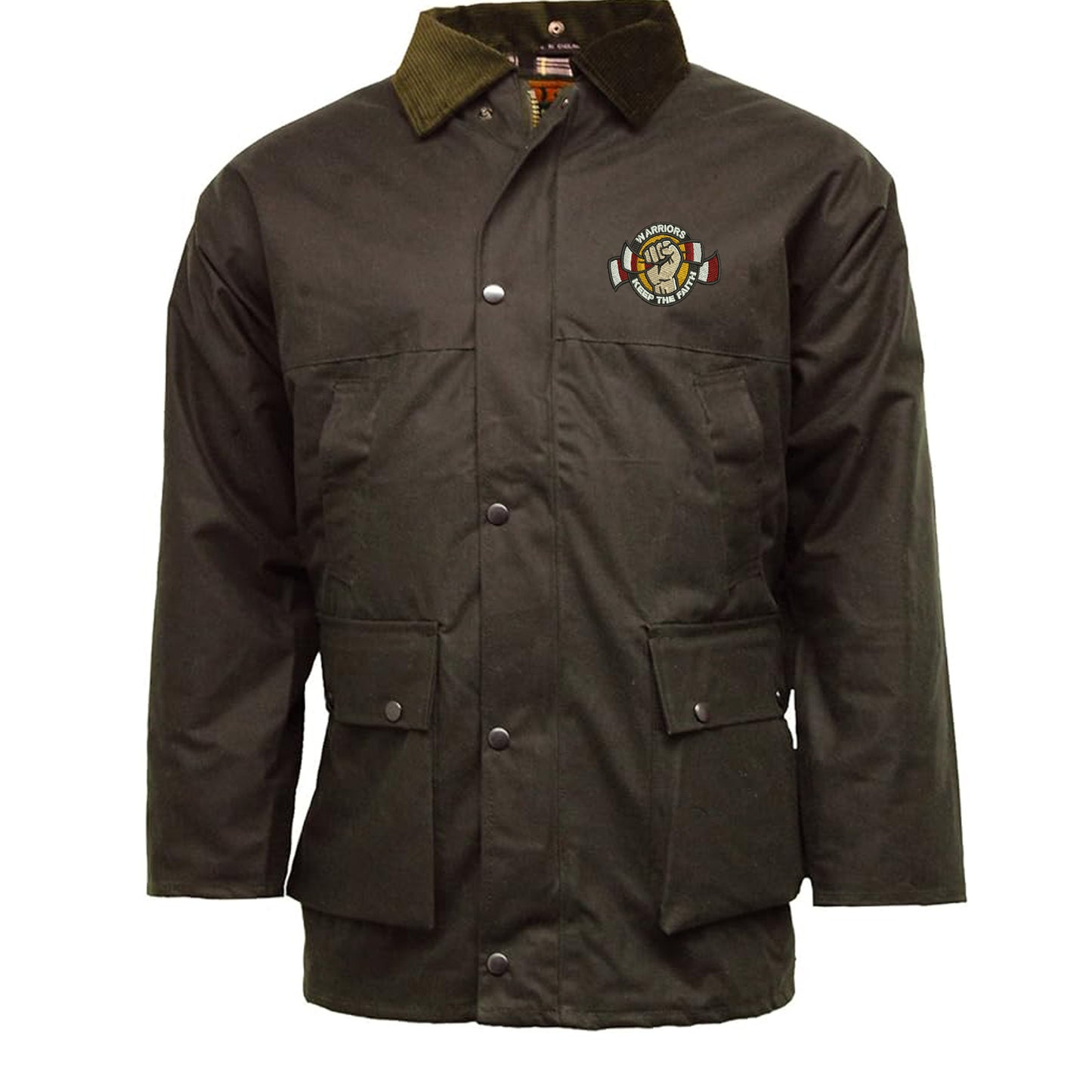 The Warriors Keep The Faith Padded Wax Jacket