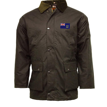 Royal Maritime Auxiliary Service Padded Wax Jacket
