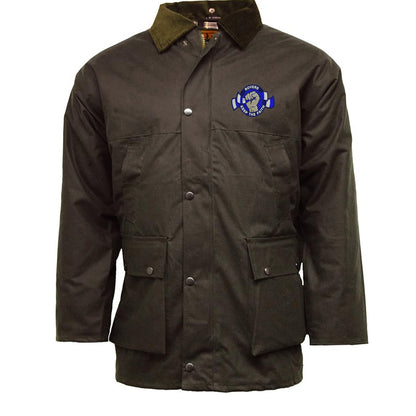 Rovers Keep The Faith Padded Wax Jacket