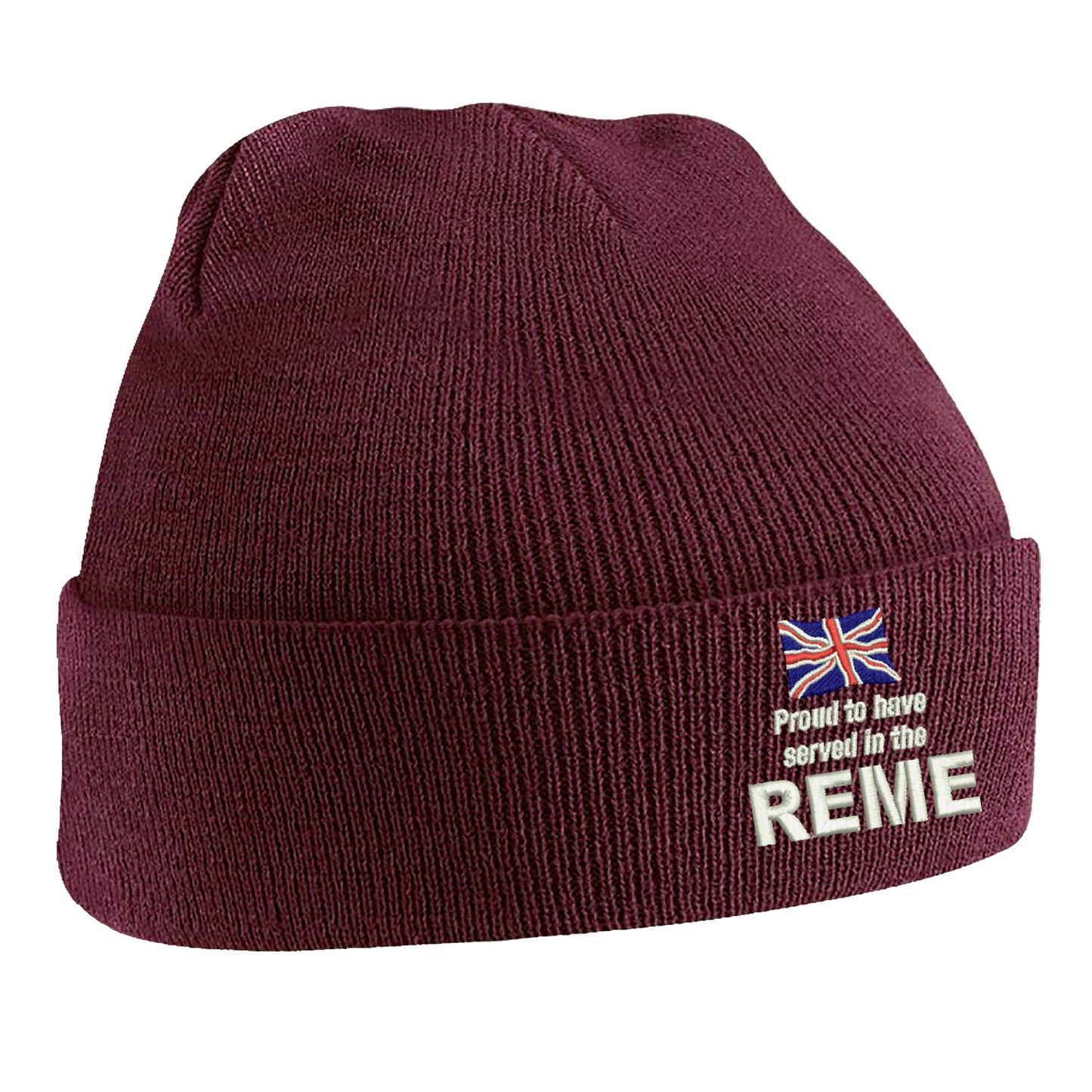 Proud to Have Served in The REME Beanie Hat