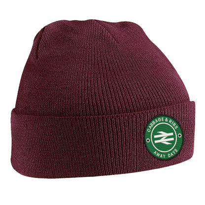 Cabbage & Ribs Away Days Embroidered Beanie Hat