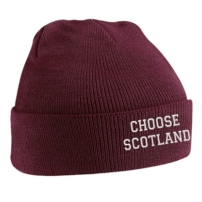 Choose Scotland Beanie Hat