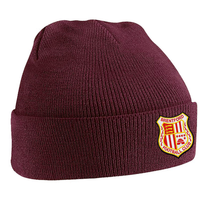Classic Brentford Football Beanie Hat