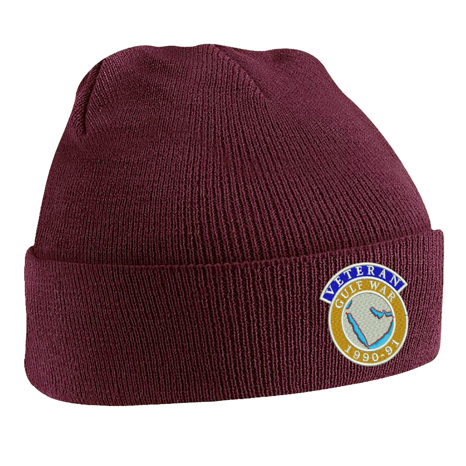 Gulf War Veteran 1990-91 Beanie Hat