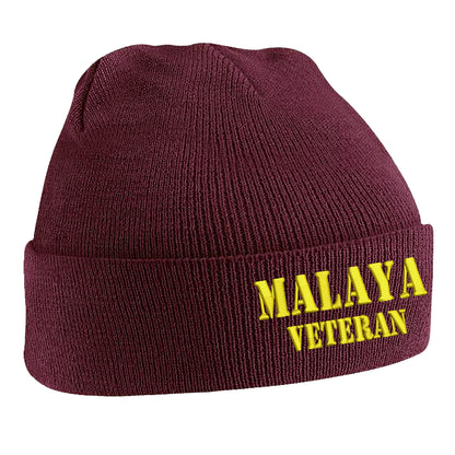 Malaya Veteran Beanie Hat 