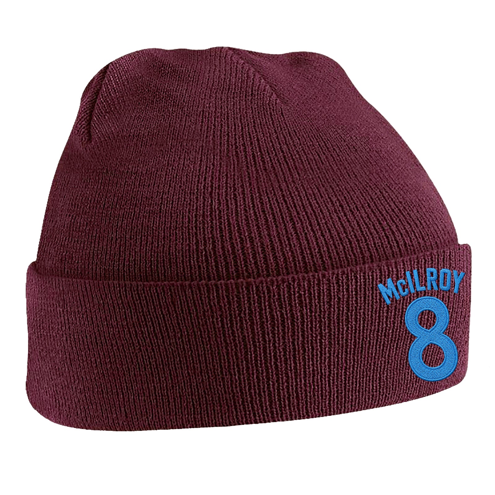 Jimmy McIlroy Burnley Football Beanie Hat 