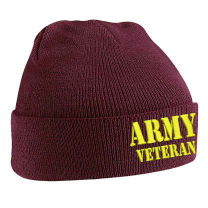 Army Veteran Beanie Hat
