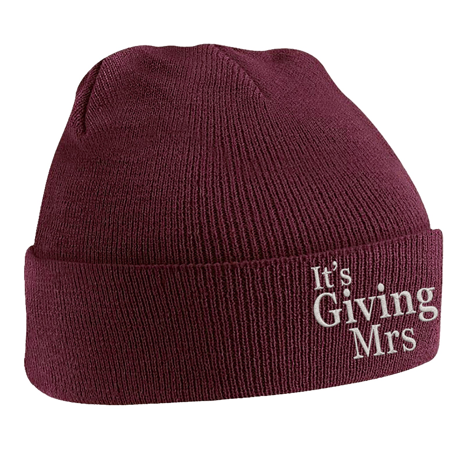 It's Giving Mrs Beanie Hat