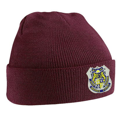 Retro Mansfield 1920s Embroidered Beanie Hat