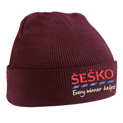 Benjamin Sesko Man Utd Beanie Hat 