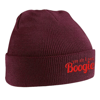 Yes Sir I Can Boogie Retro 70s 80s Disco Dancing Beanie Hat