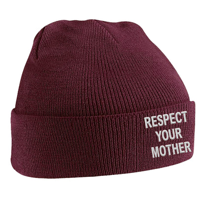 Respect Your Mother Beanie Hat
