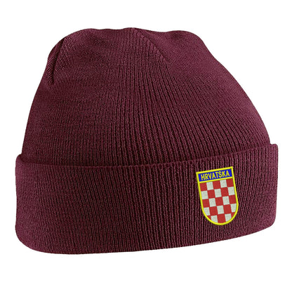 Retro Croatia 1960s Beanie Hat
