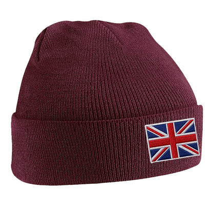 Union Jack Beanie Hat 