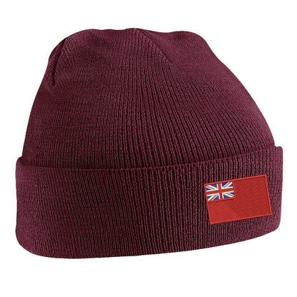 Red Ensign Embroidered Beanie Hat