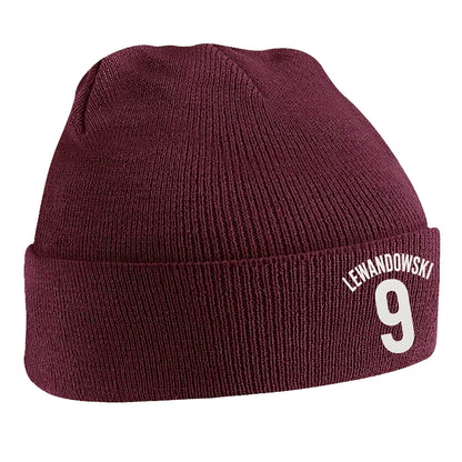 Poland-Football Beanie Hat