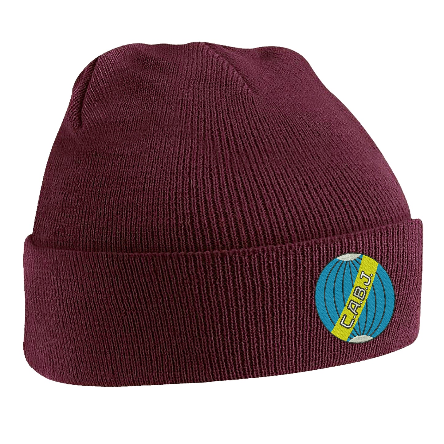 Retro Boca Juniors 1912 Embroidered Beanie Hat