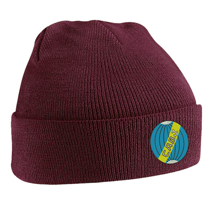 Retro Boca Juniors 1912 Embroidered Beanie Hat