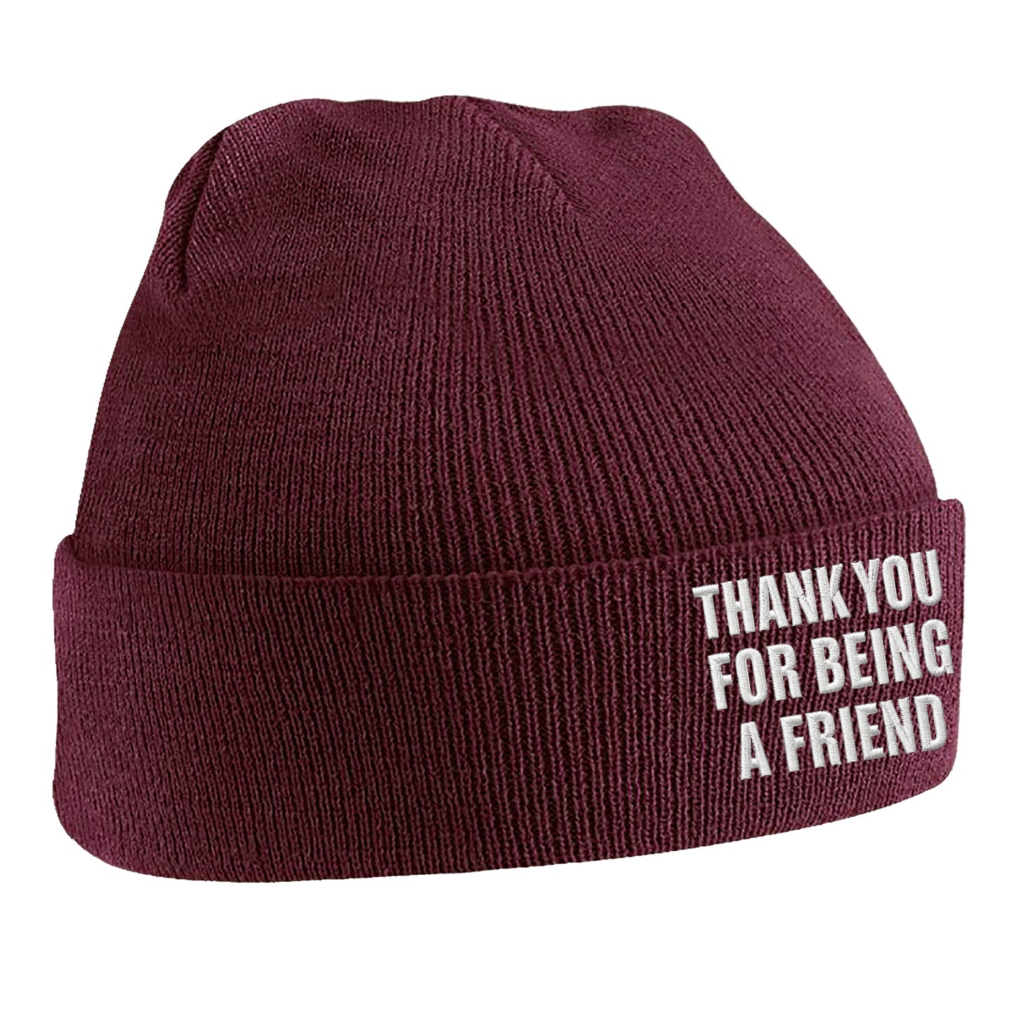 Thank You for Being a Friend Beanie Hat