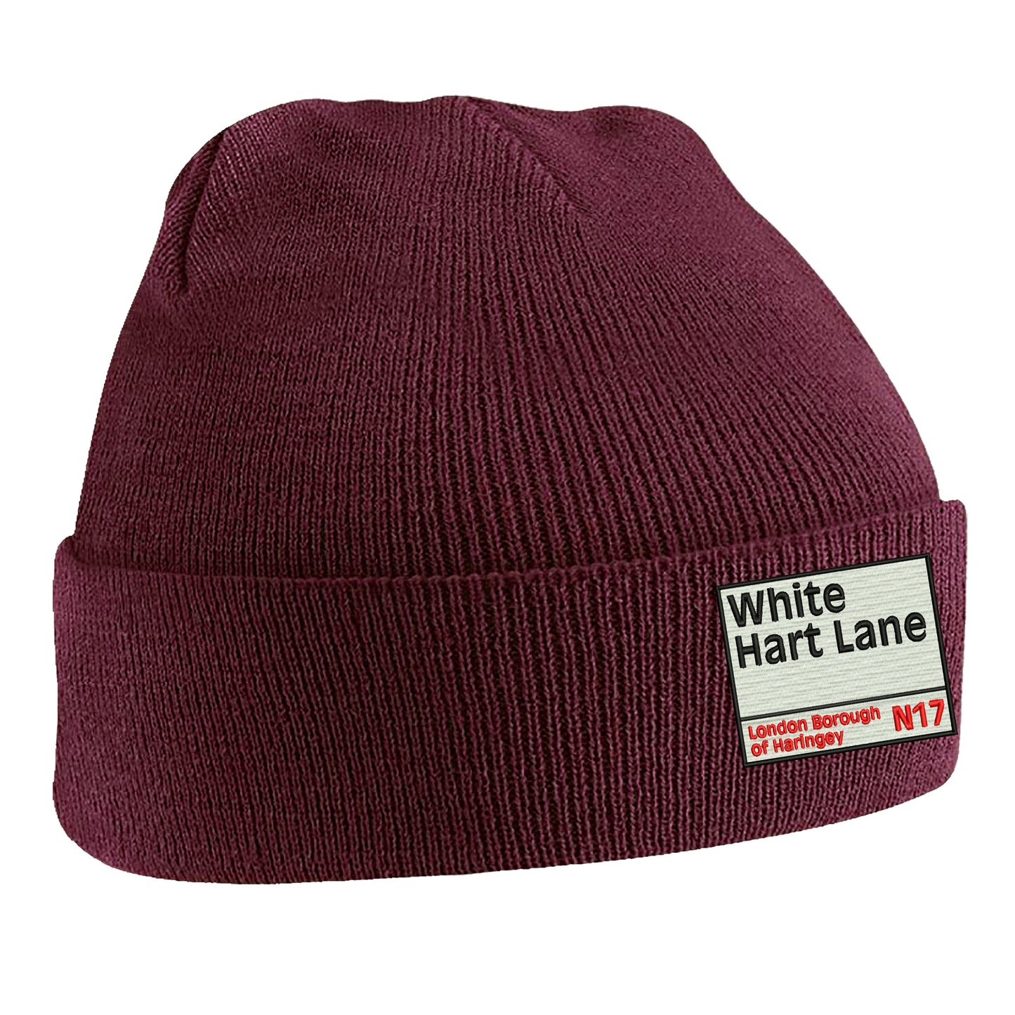 Retro White Hart Lane Beanie Hat