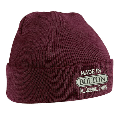 Made in Bolton All Original Parts Beanie Hat
