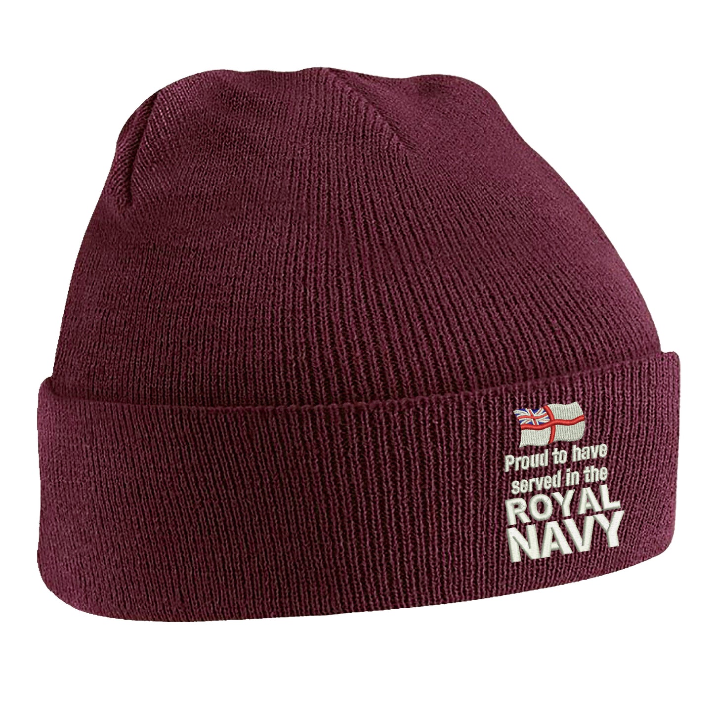 Proud to Have Served in The Royal Navy Beanie Hat