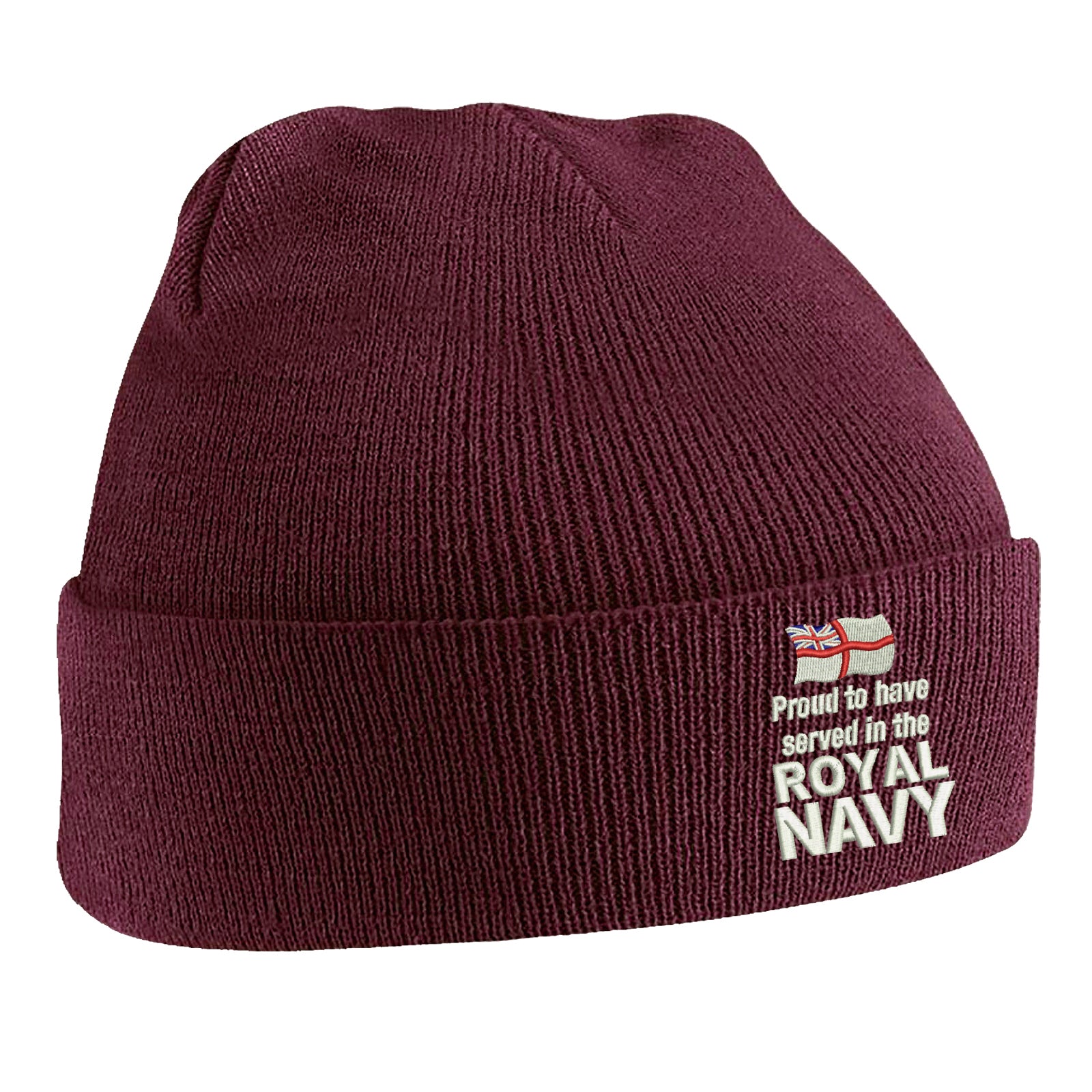 Proud to Have Served in The Royal Navy Beanie Hat