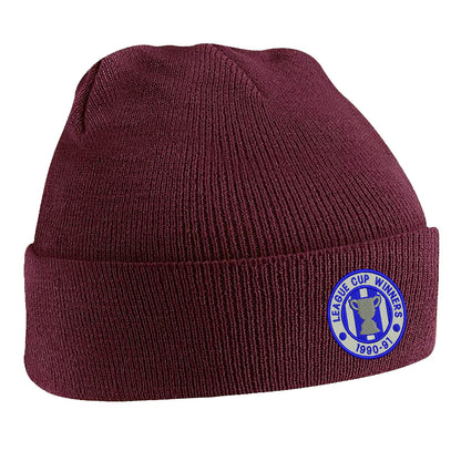 Retro Sheffield Wednesday League Cup Winners 1991 Beanie Hat