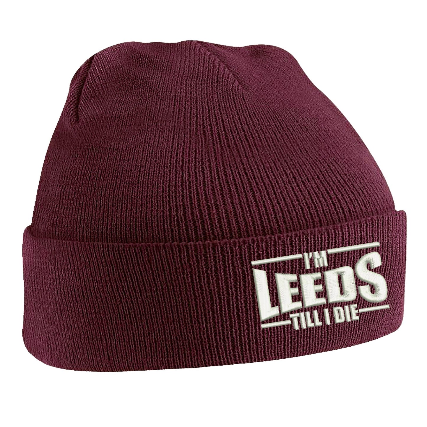 Leeds Football Beanie Hat