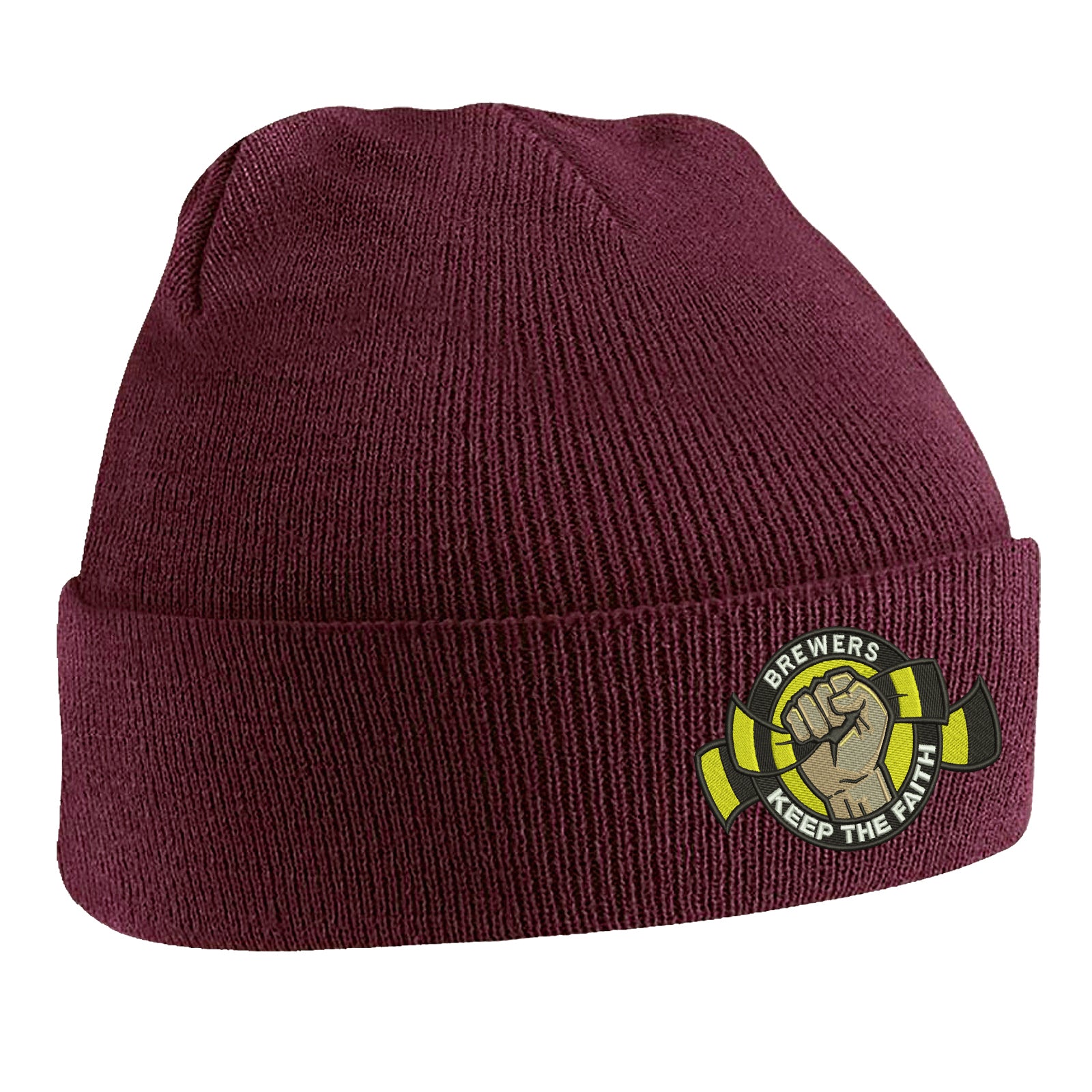 Milwaukee Brewers Embroidered Beanie Hat