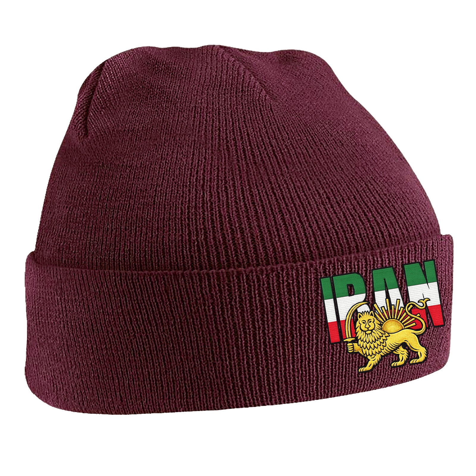 Iran Flag Beanie Hat