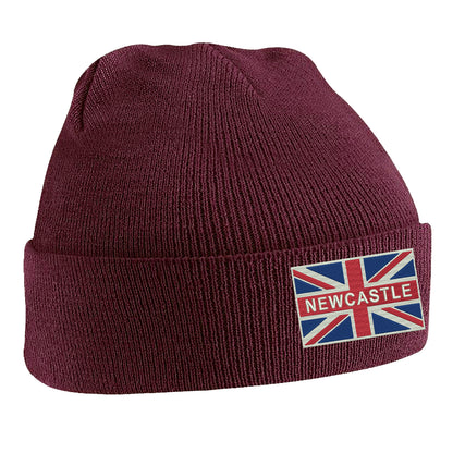 Newcastle United Union Jack Beanie Hat