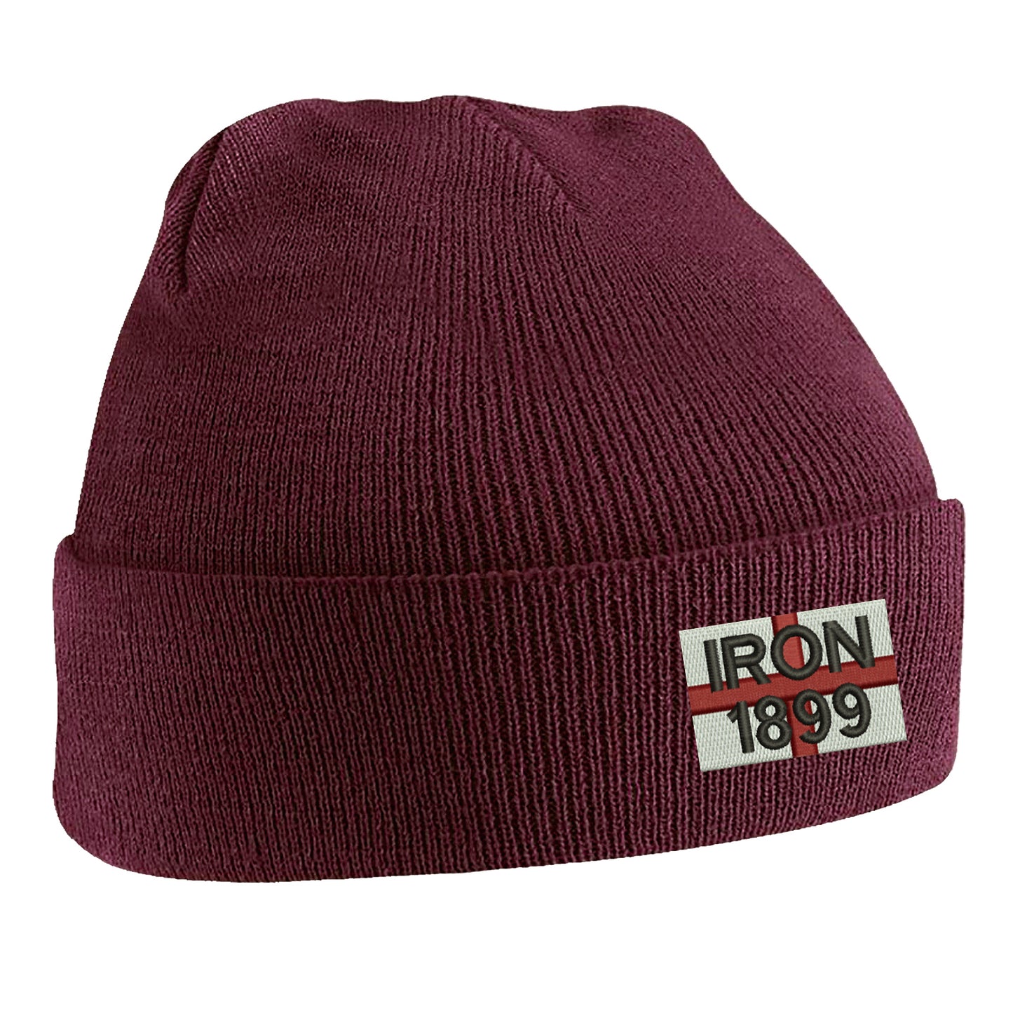 Iron 1899 Flag of England Beanie Hat