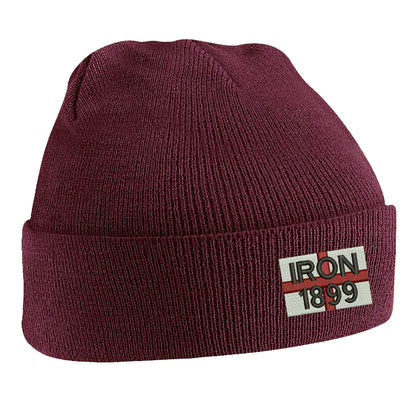 Iron 1899 Flag of England Beanie Hat