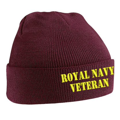 Royal Navy Veteran Beanie Hat
