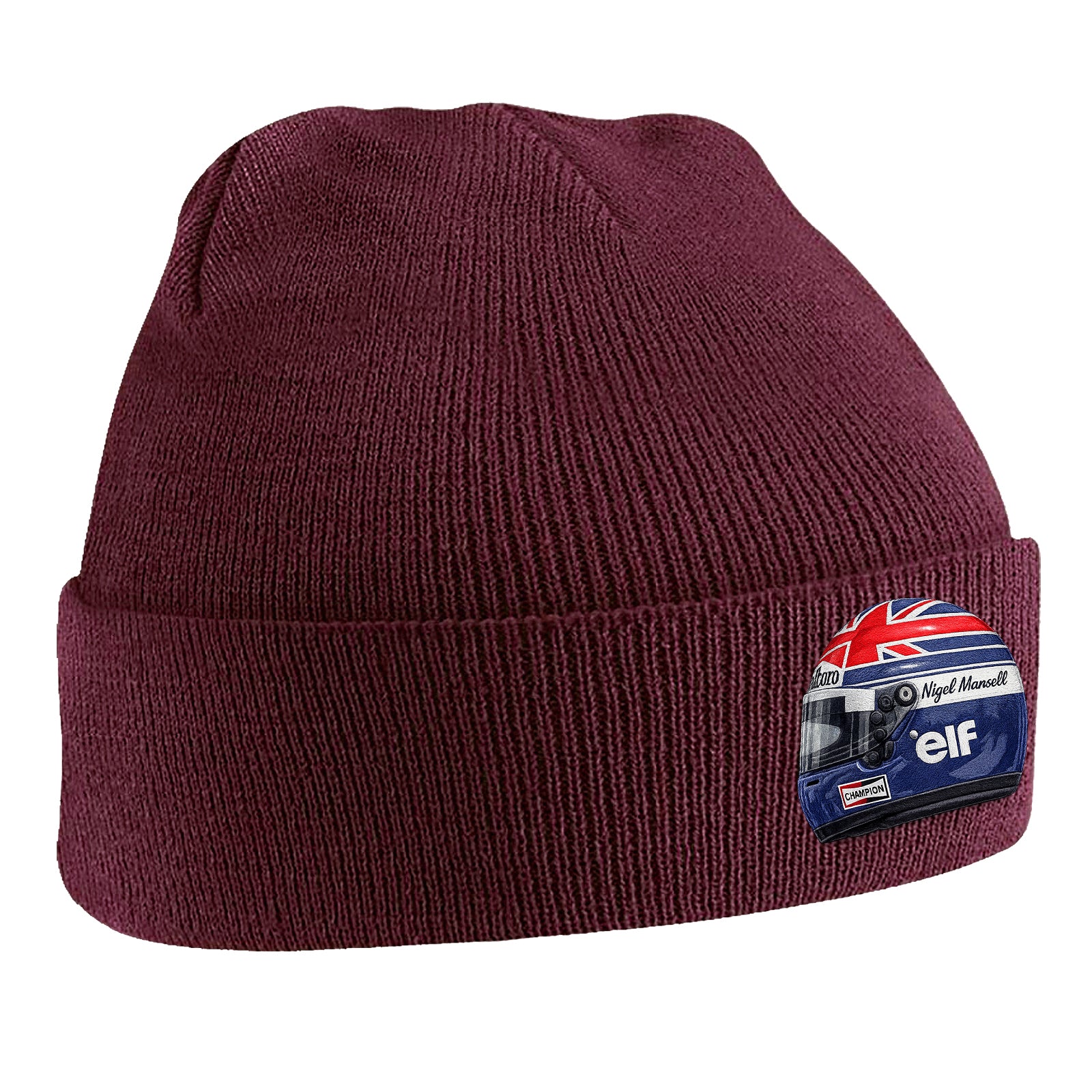 Nigel Mansell World Champion 1992 Beanie Hat
