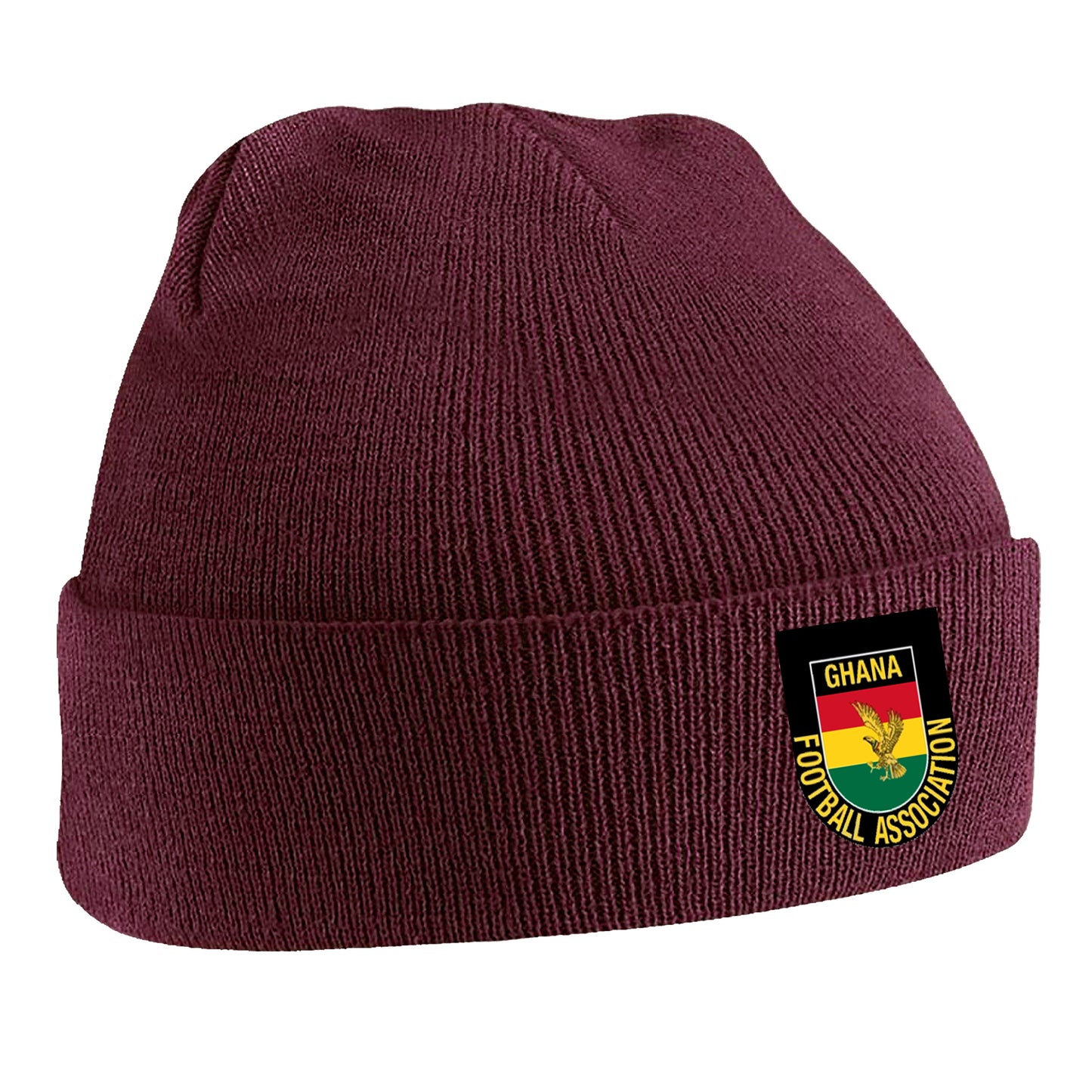 Retro Ghana 1966 Embroidered Beanie Hat
