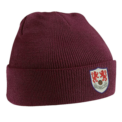Retro Millwall 1956 Embroidered Beanie Hat